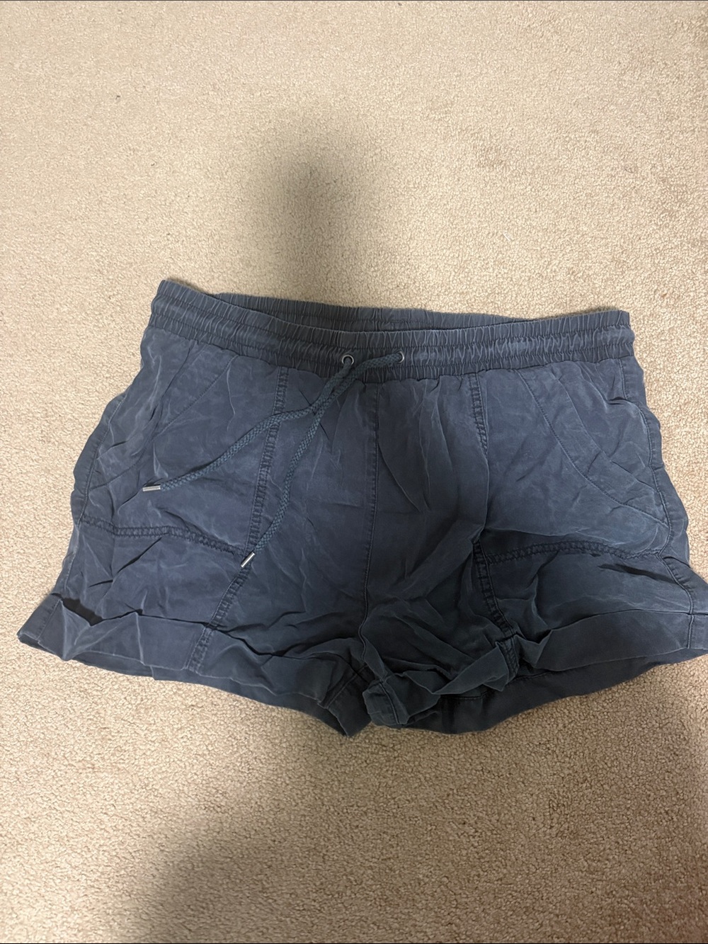 Universal Thread Navy Elastic Drawstring Athletic Shorts
